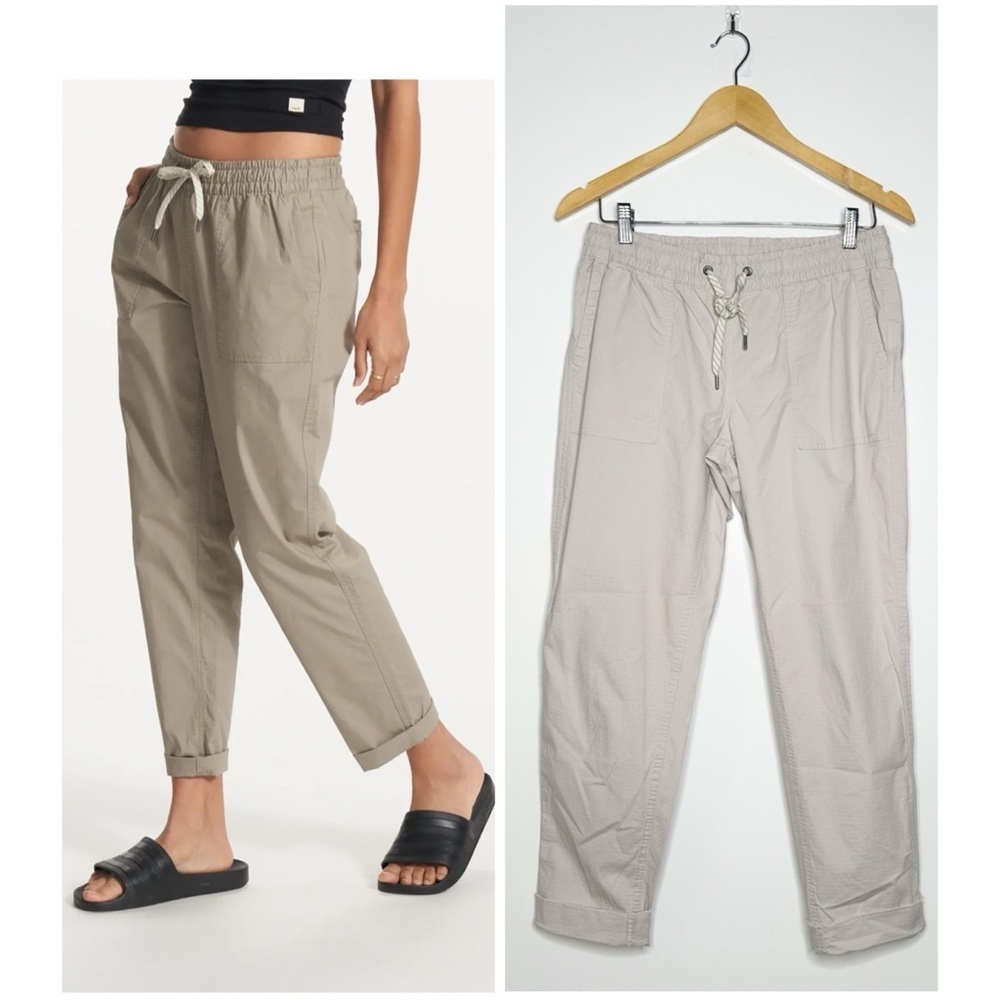 VUORI Women’s Vintage Ripstop Pants in Milkweed Size Small
